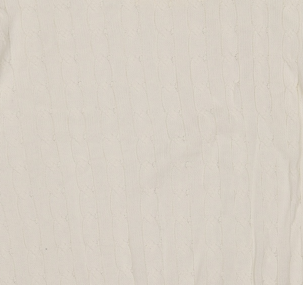 토피(TOFFEE) 클래식 케이블 라운드넥 하프 니트 (KHAKI BEIGE) XL