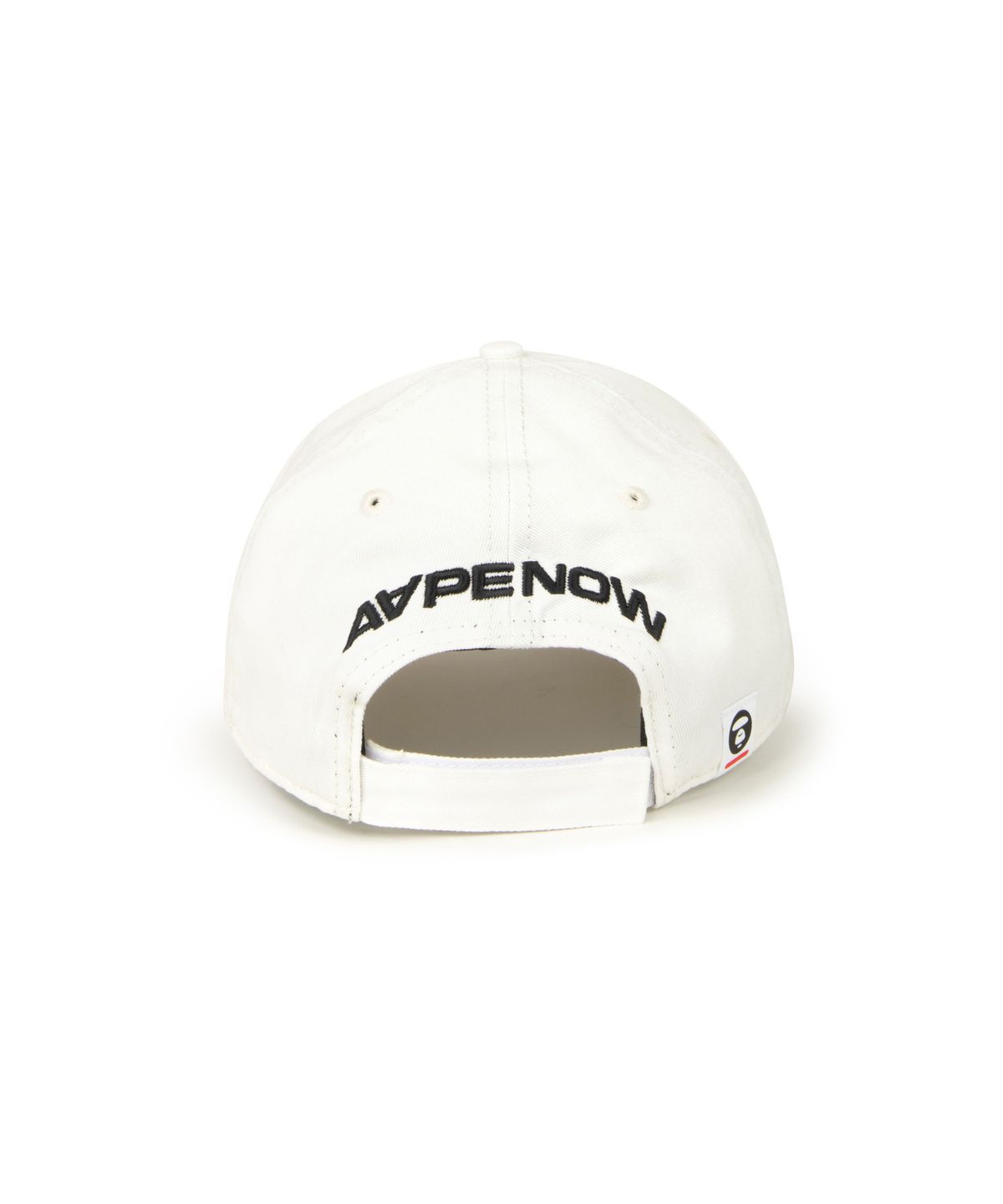 에이프(AAPE) AAPE NOW 문페이스 로고 캡 화이트 / AAPCPM5199XXQIVX