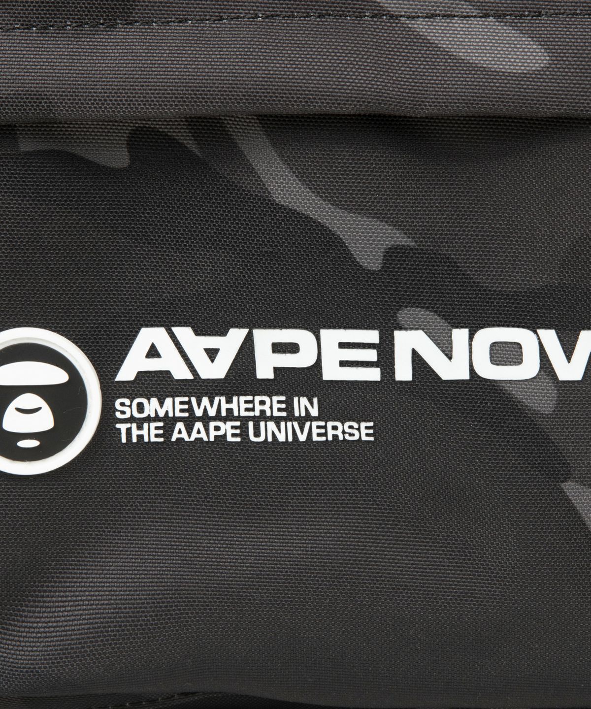 에이프(AAPE) AAPE NOW 카모 백팩 블랙 / AAPBGM5394XXQBKZ