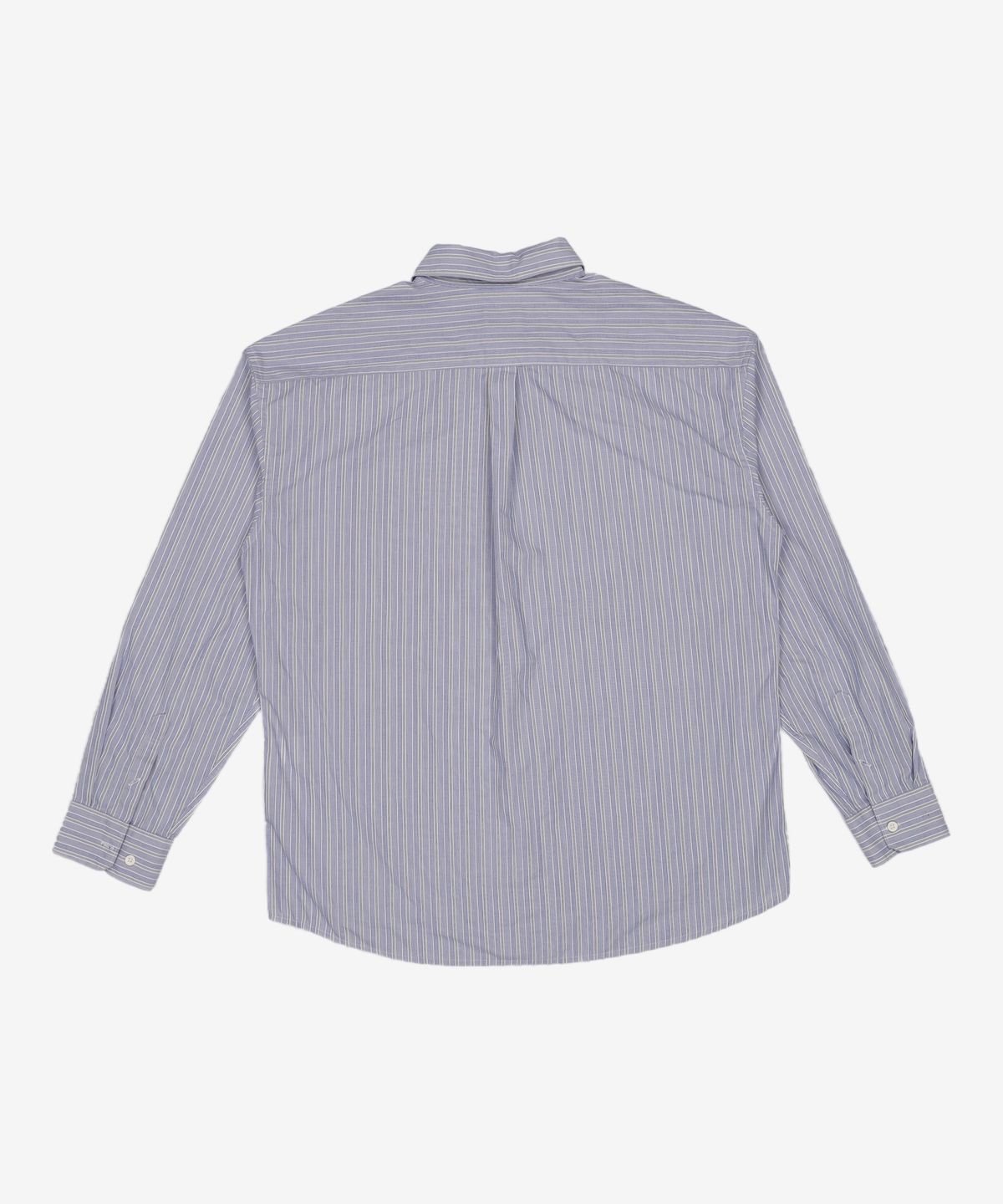 니(NII) 공용 베이직 세미오버 스트라이프 셔츠_BLUE XL