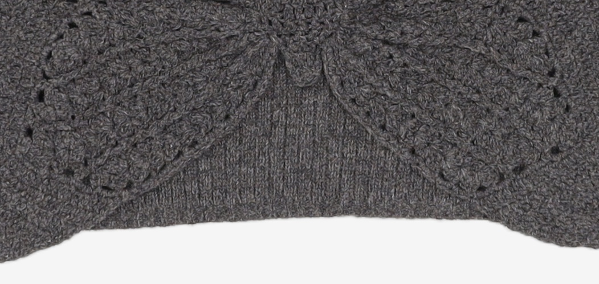 더티스(THETIS) WOOL HAND BUTTERFLY CROP BUSTLER KNIT_TT3W310CH FREE