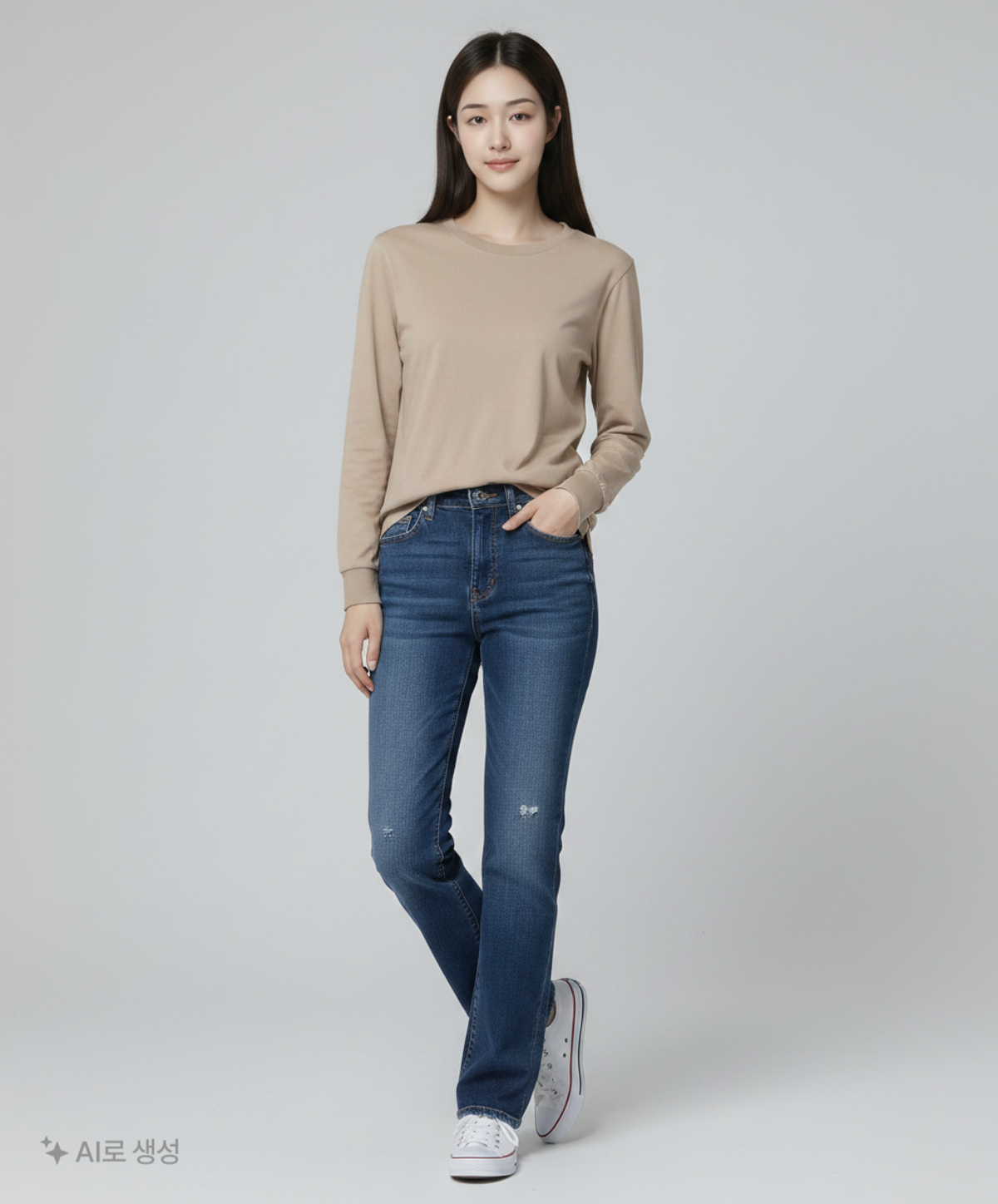 유니클로(UNIQLO) 긴소매 티셔츠 S