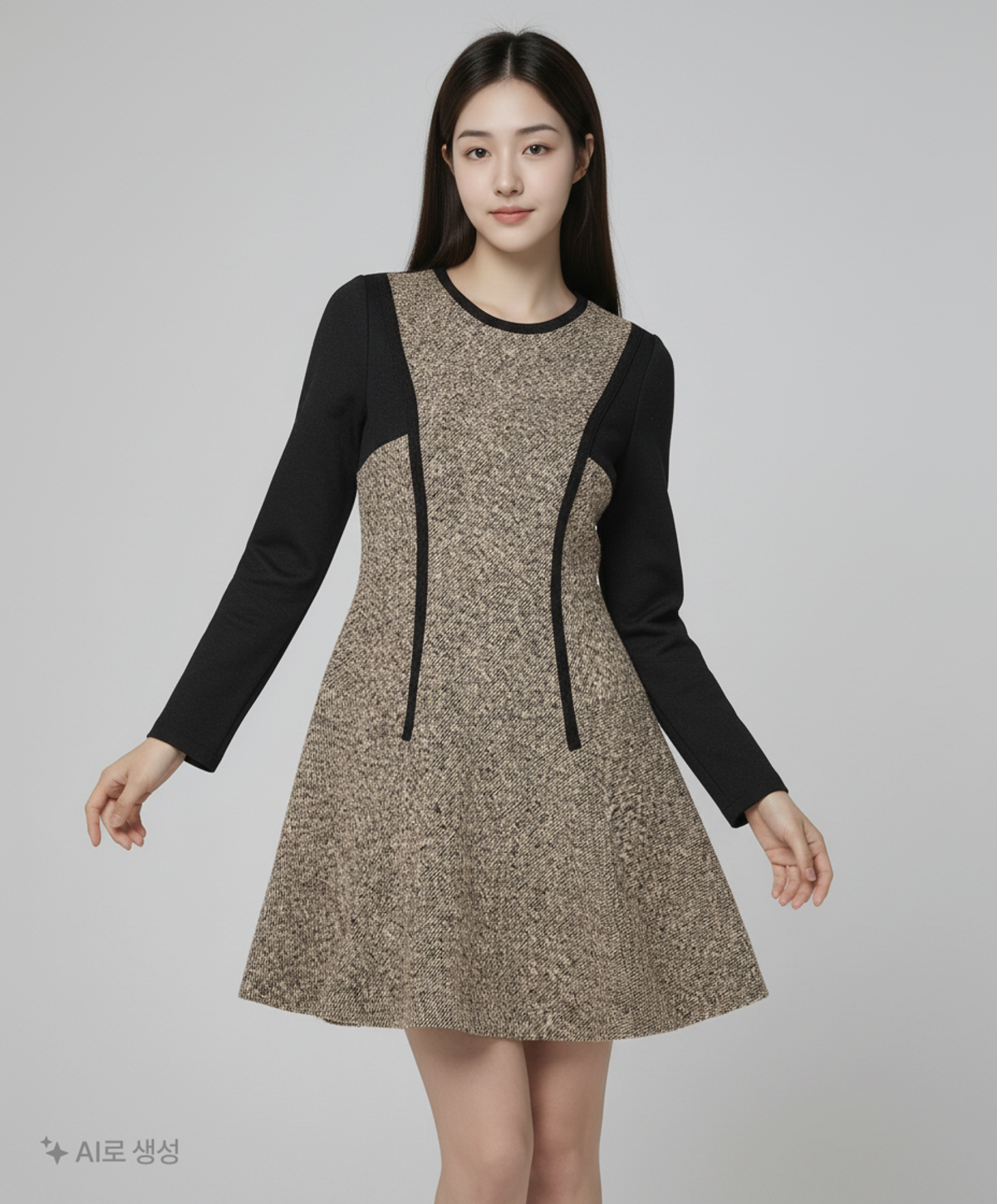 라인(LINE) 미니 원피스 2