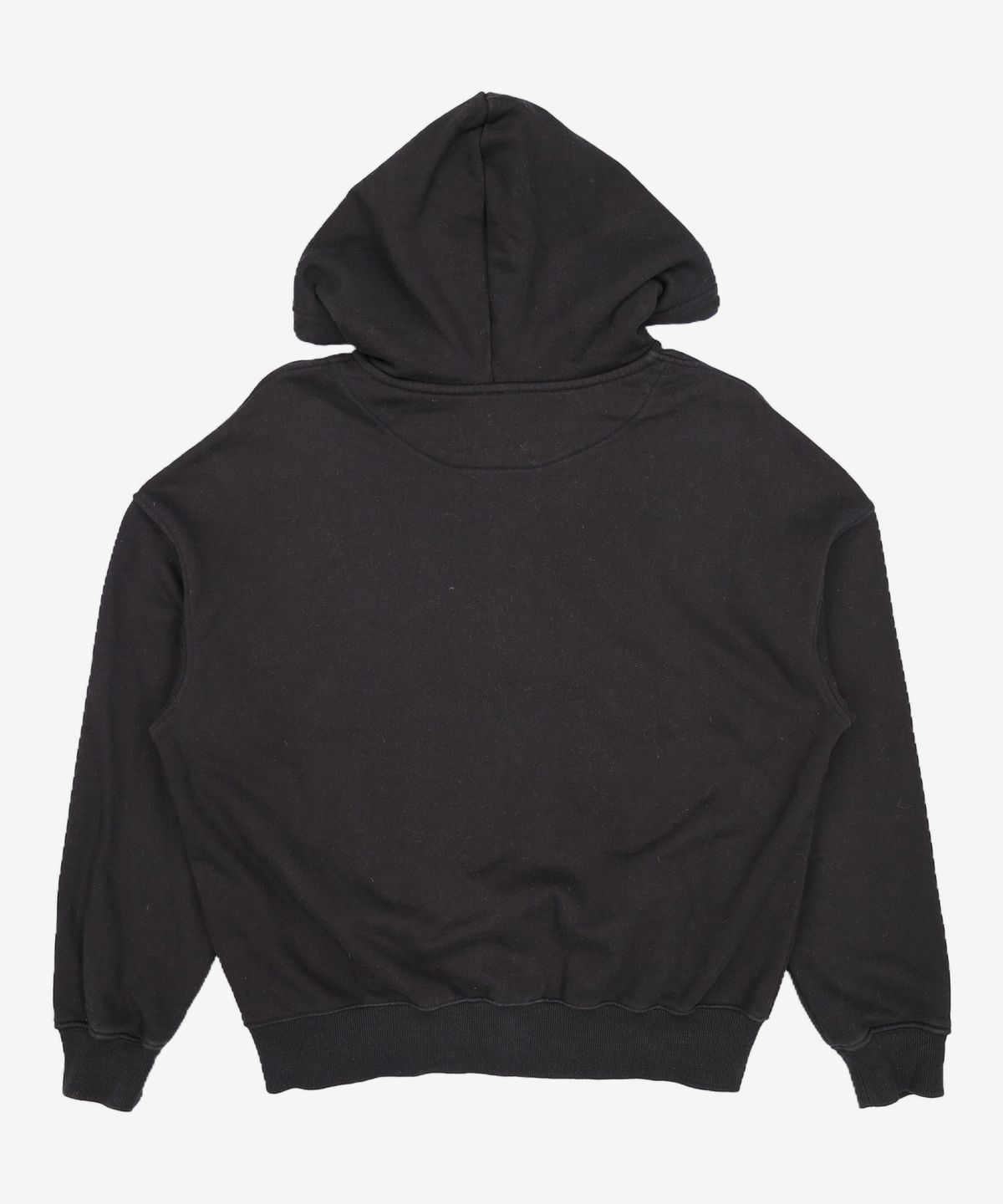 오아이오아이 컬렉션(OIOI COLLECTION) BASIC LOGO HOOD ZIPUP [BLACK] M