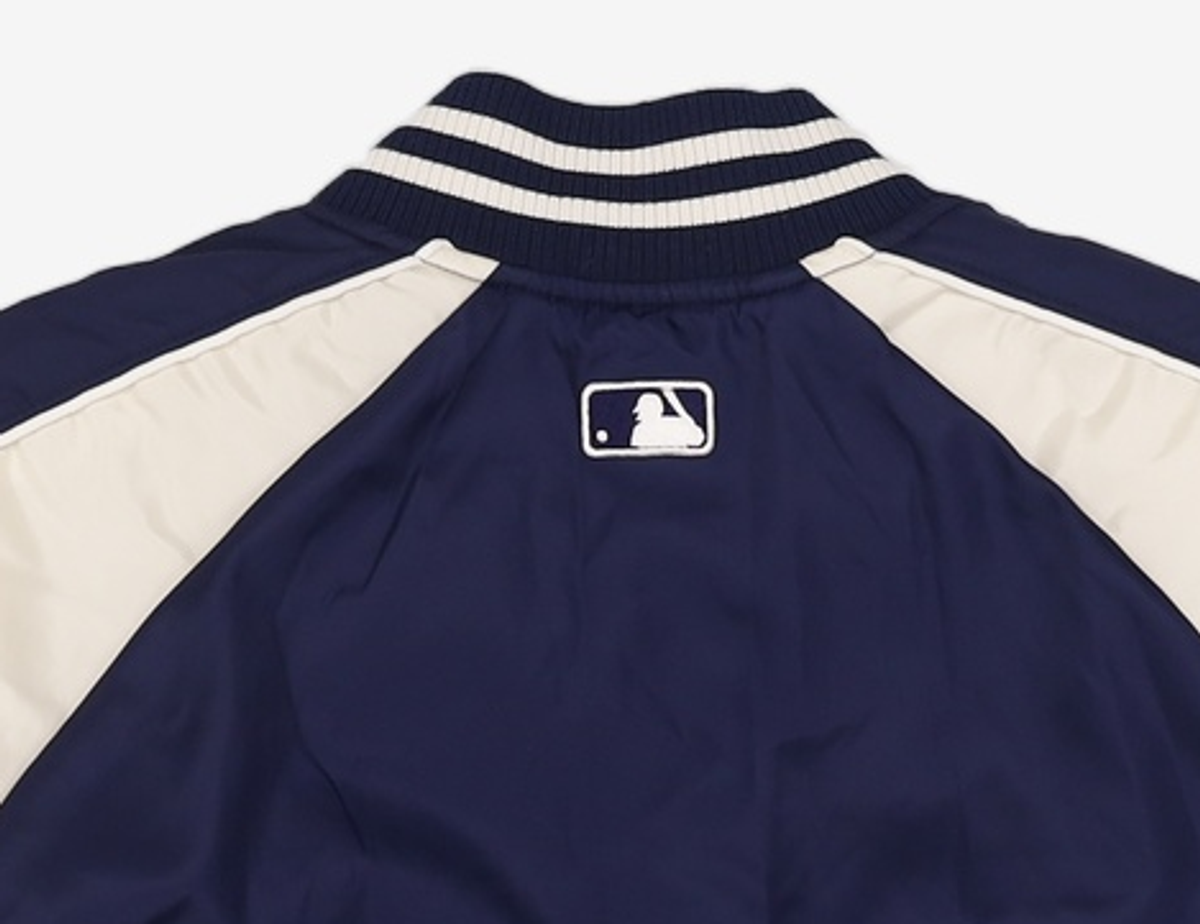 엠엘비(MLB) 나일론 앞그래픽 바시티자켓 NY (Black) S