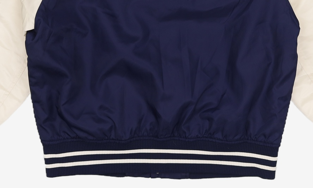엠엘비(MLB) 나일론 앞그래픽 바시티자켓 NY (Black) S