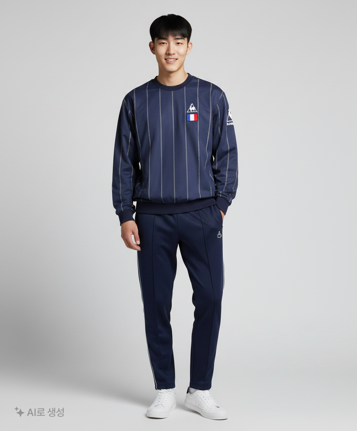 르꼬끄 스포르티브(LE COQ SPORTIF) 긴소매 티셔츠 105