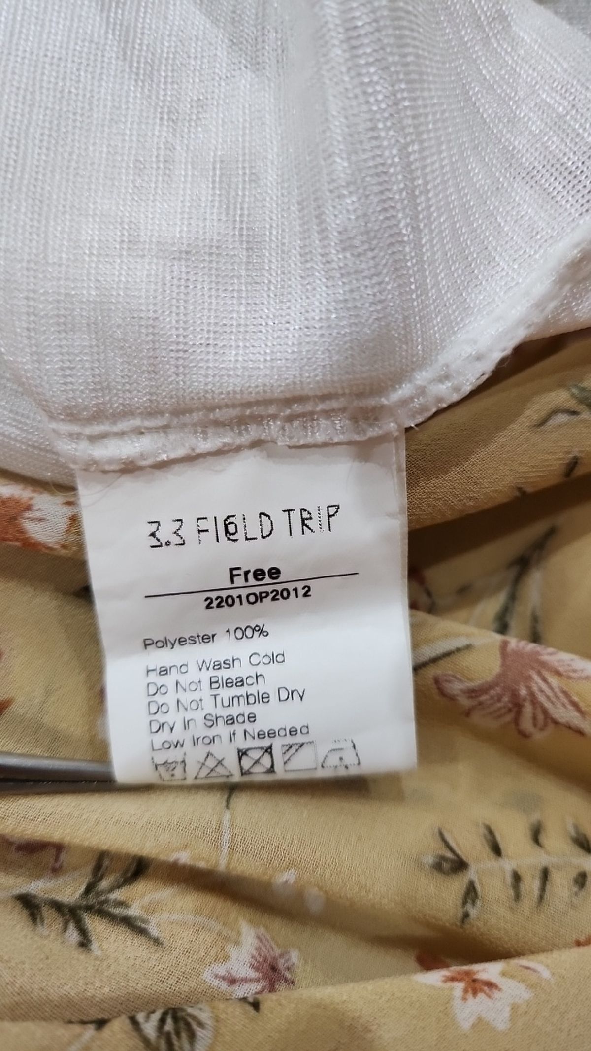 3.3 필드트립(3.3 FIELD TRIP) 맥시 원피스 FREE