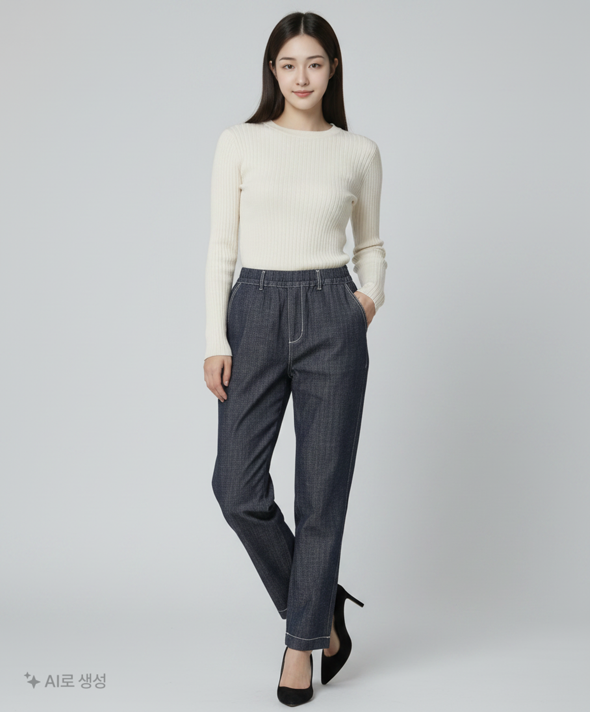 어널러코드(ANOLORCODE) 청/데님 팬츠 M