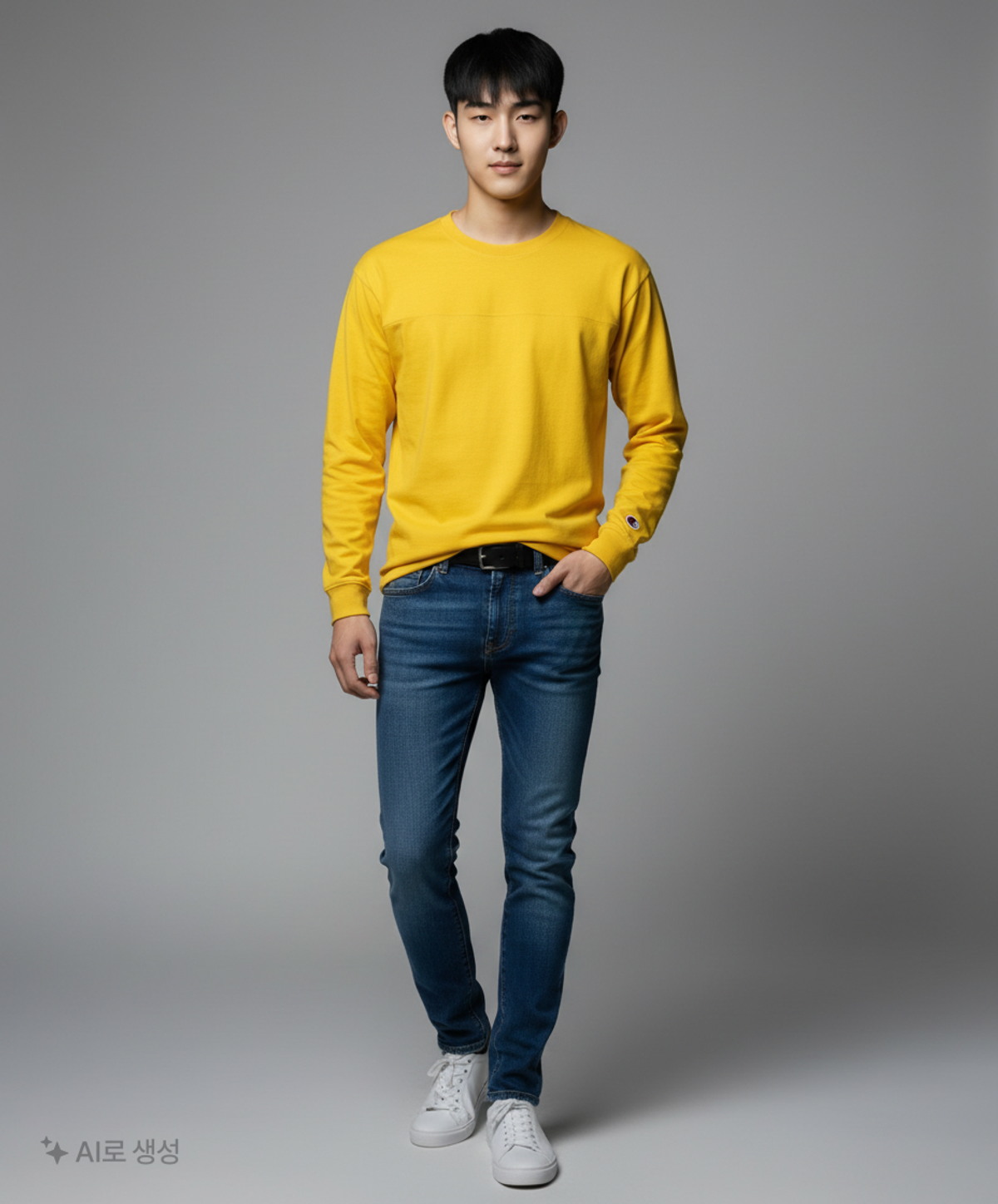 챔피온(CHAMPION) 긴소매 티셔츠 L