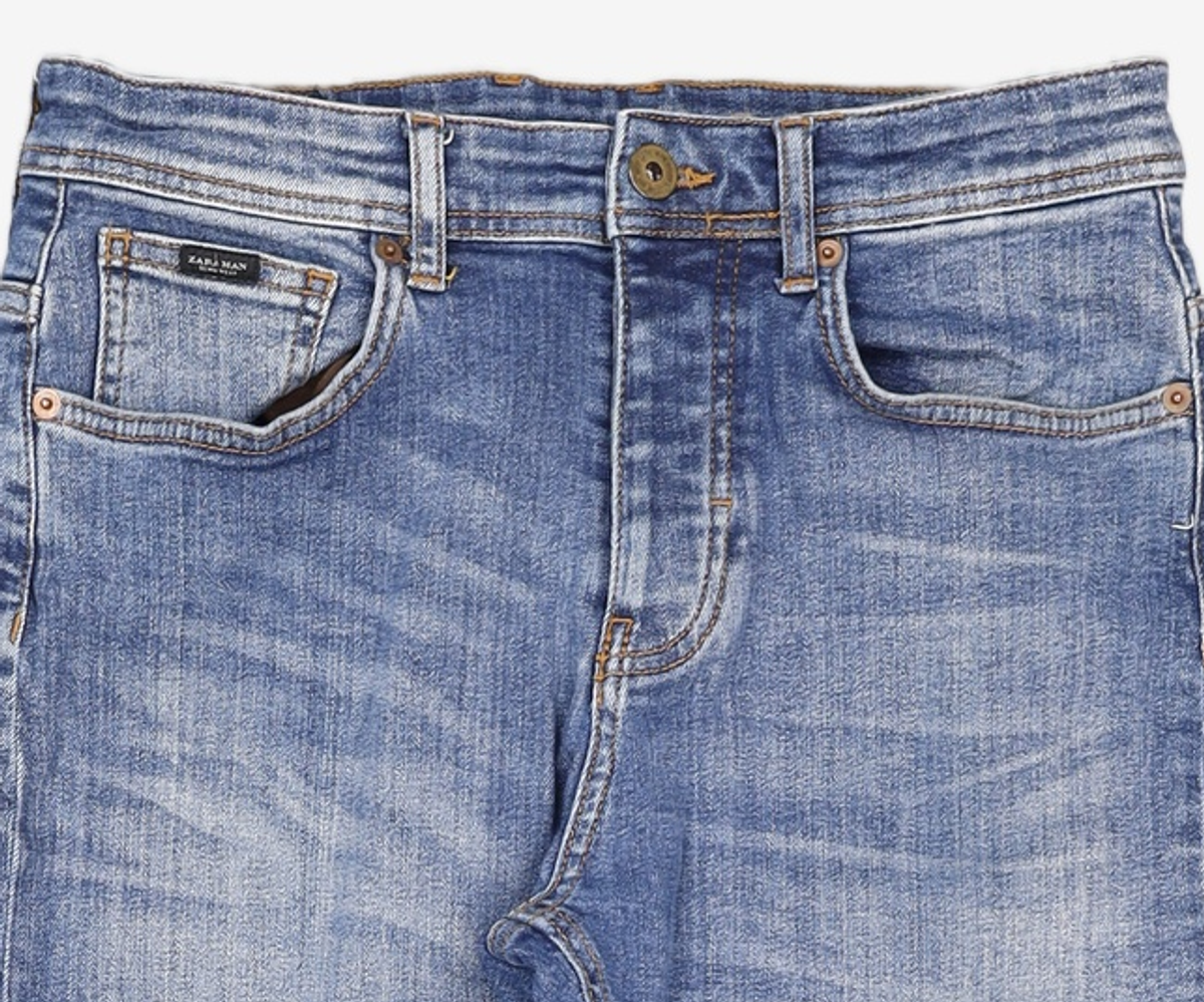 자라(ZARA) 청/데님 팬츠 38