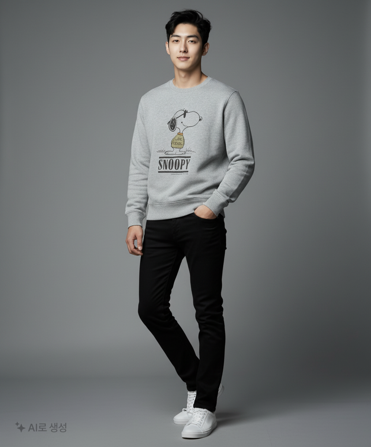 유니클로(UNIQLO) 맨투맨/스웨트셔츠 L