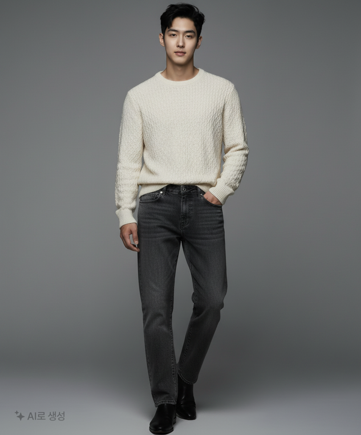 티엔지티(TNGT) 워시드블랙 『Lot.874』 테이퍼드핏 ConeMills® 데님 팬츠 (TNPA4F110BK) 82
