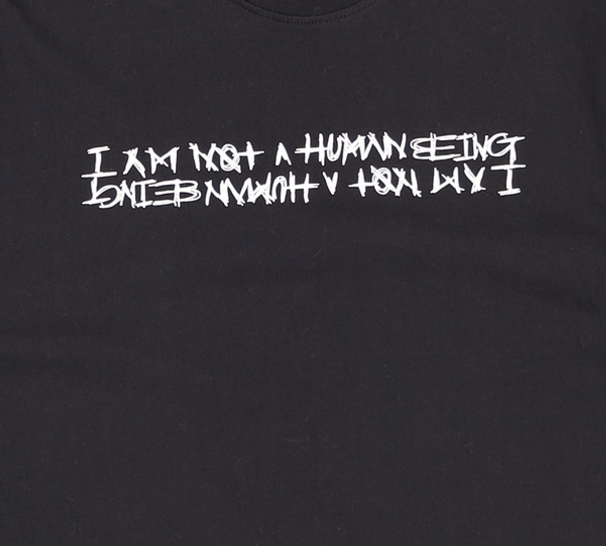 아임낫어휴먼비잉(I AM NOT A HUMAN BEING) 반소매 티셔츠 M