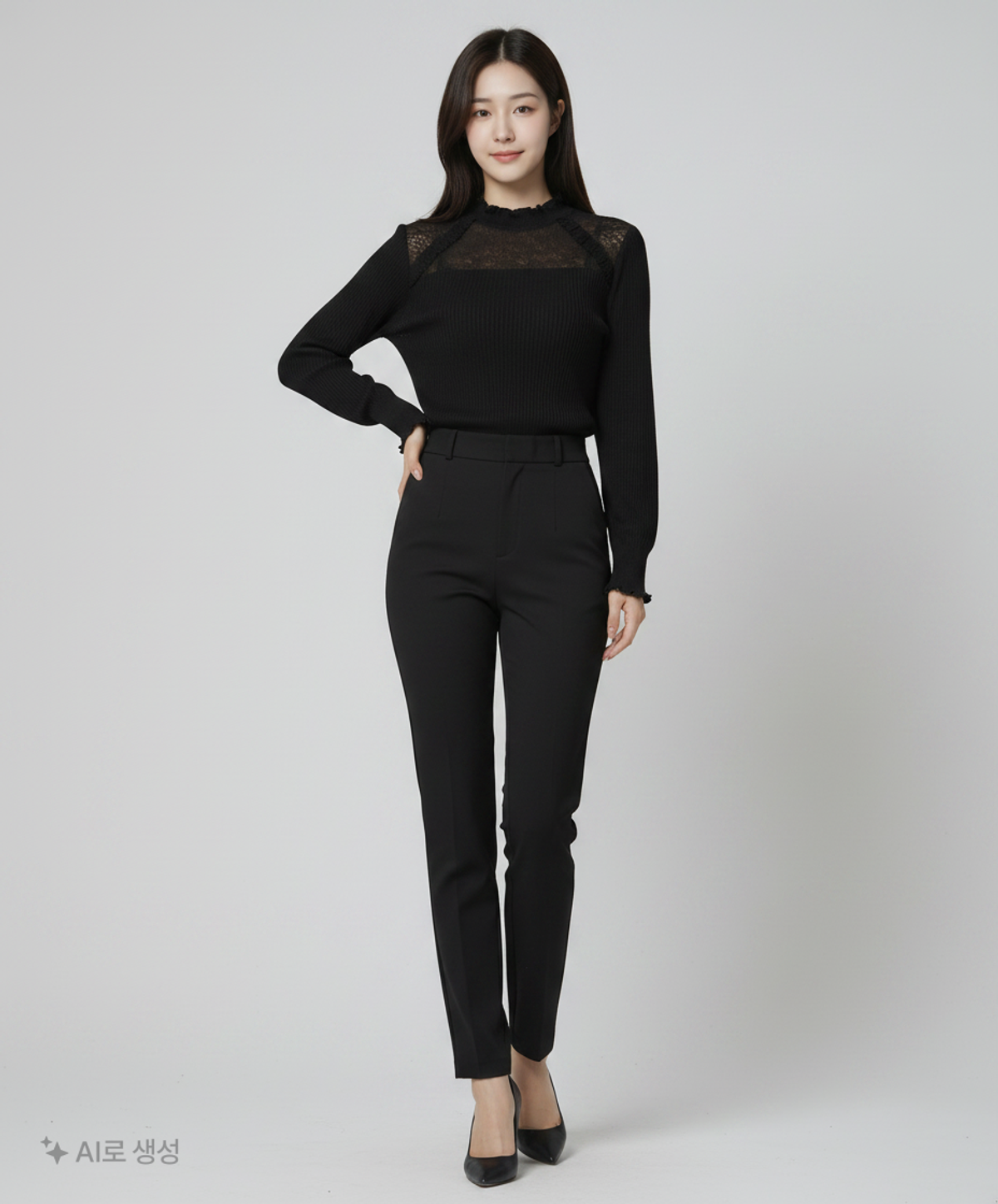 스파오(SPAO) 긴소매 티셔츠 S