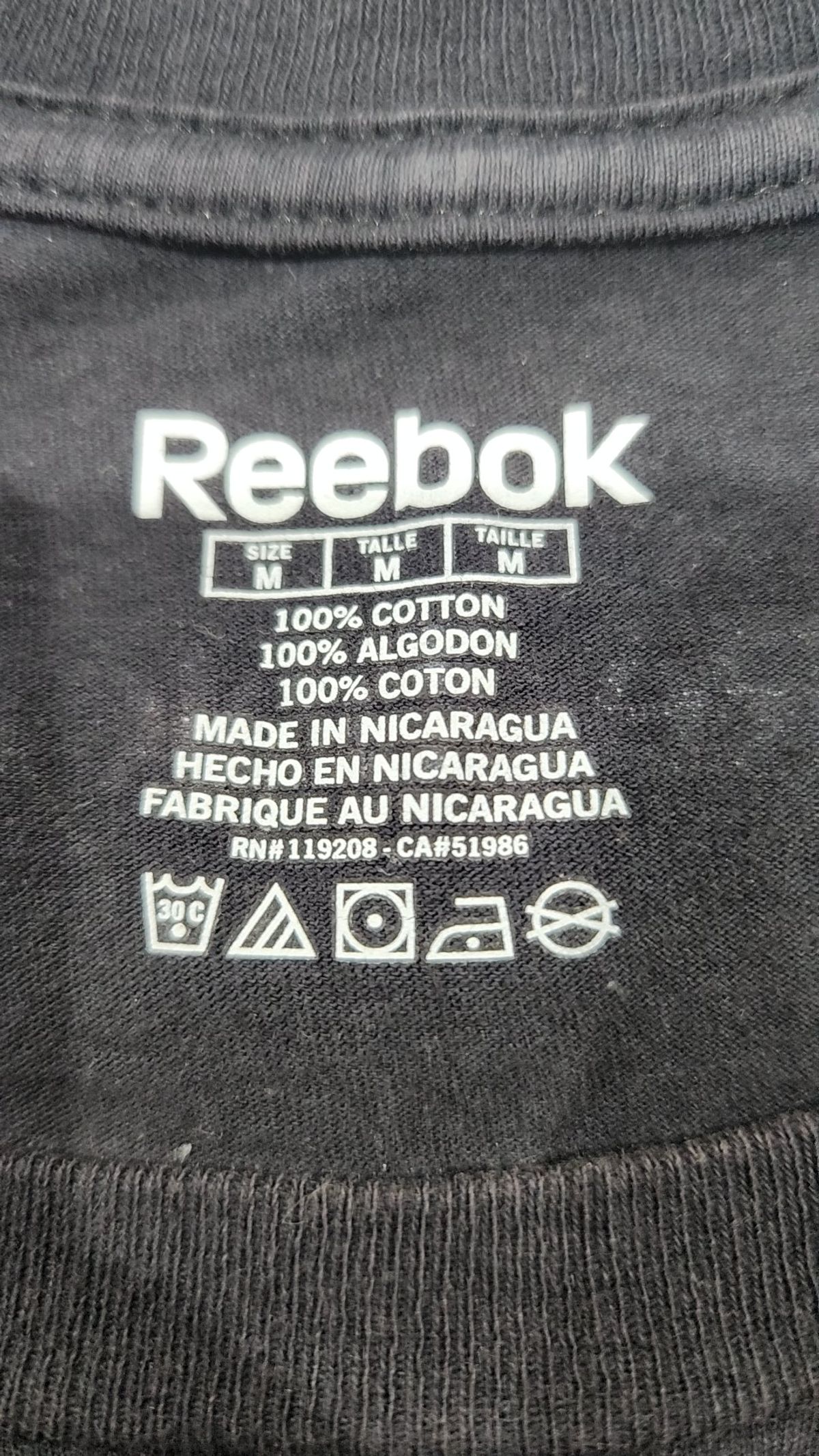 리복(REEBOK) 반소매 티셔츠 M