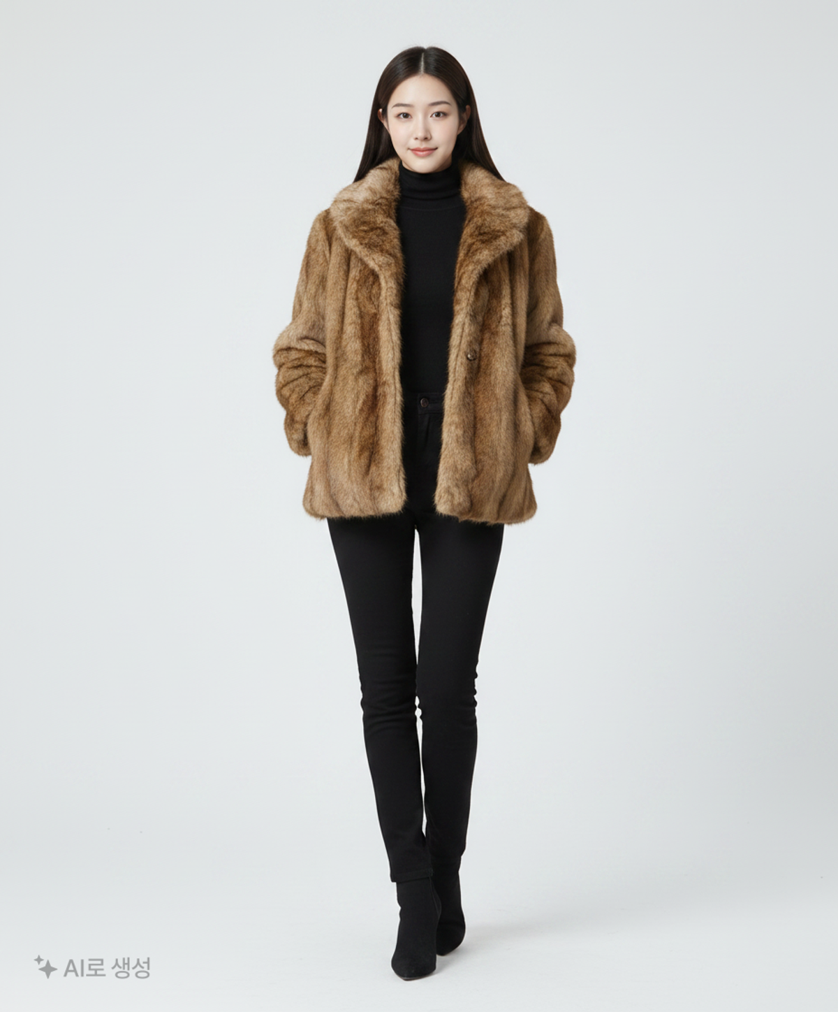 에이치앤엠(H&M) 무스탕/퍼 S