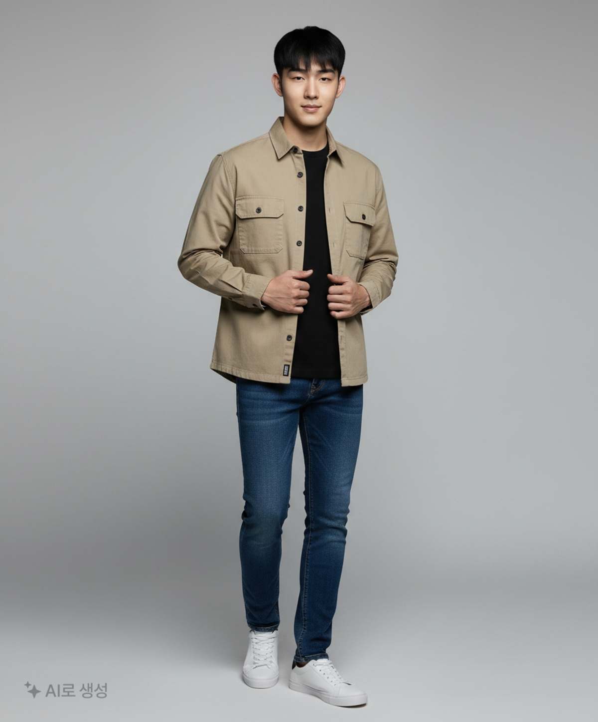 지오다노(GIORDANO) 캐주얼 셔츠 L