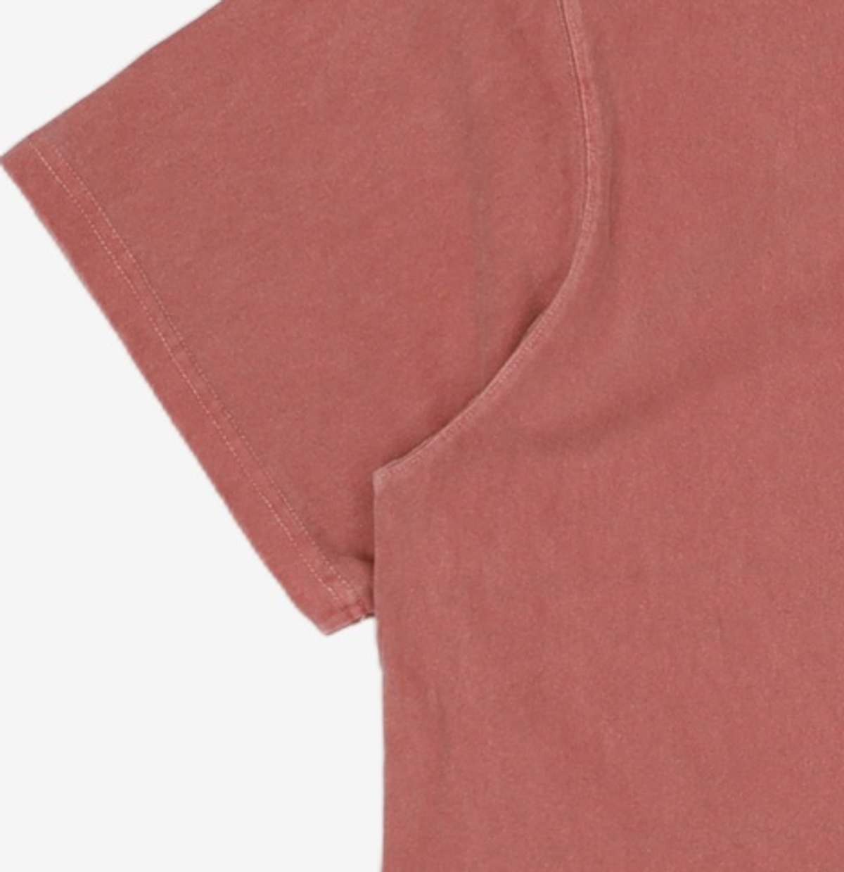 프리즘웍스(FRIZMWORKS) OG PIGMENT DYEING HALF TEE _ PINK L