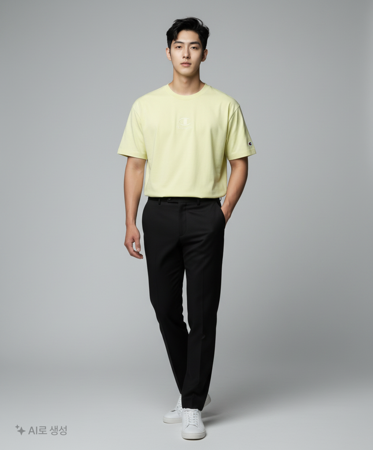 챔피온(CHAMPION) 반소매 티셔츠 M