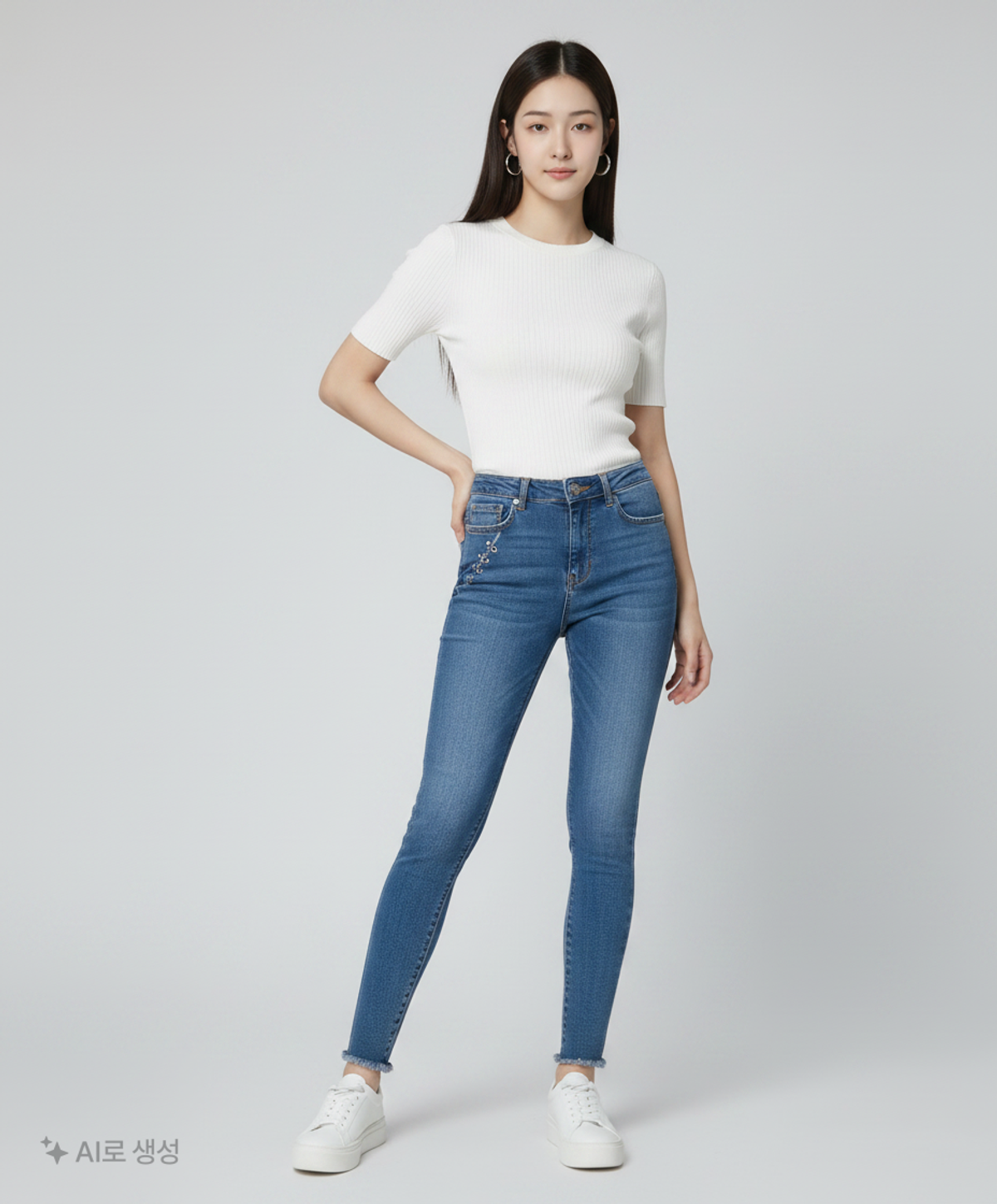 자라 베이직(ZARA BASIC) 청/데님 팬츠 34