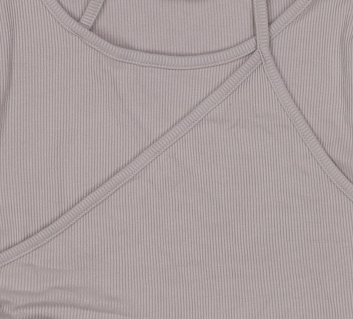 미쏘(MIXXO) 반팔 레이어드 티셔츠_MIWHWE519A L