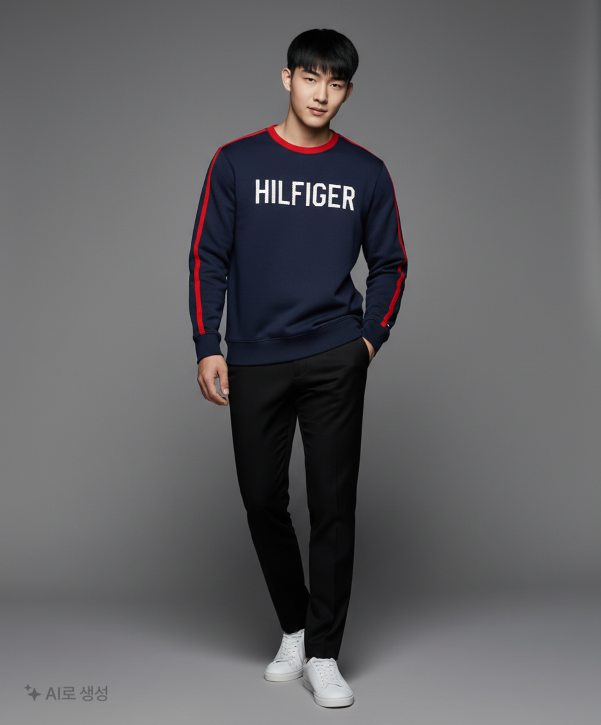 타미힐피거(TOMMY HILFIGER) 맨투맨/스웨트셔츠 L