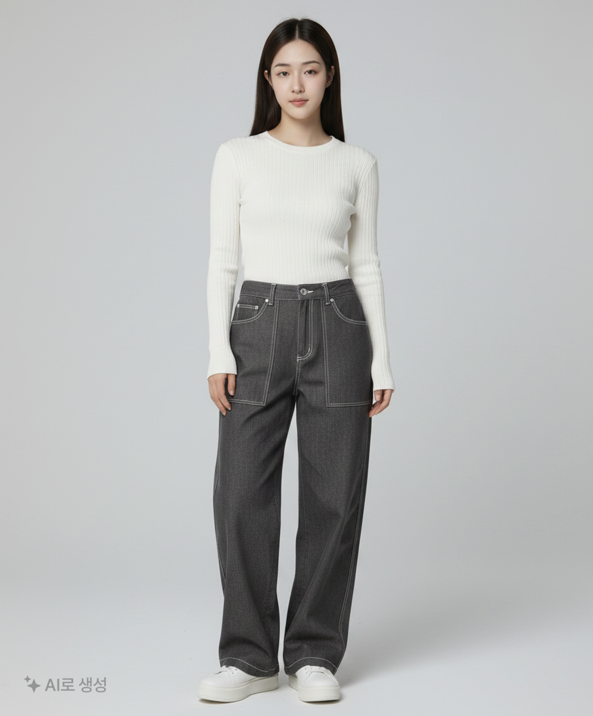 엑스톤즈(XTONZ) 청/데님 팬츠 L