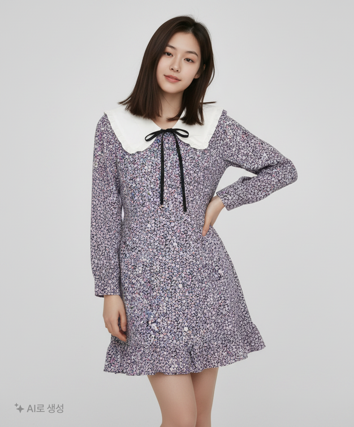 디바이디드에이치앤엠(DIVIDED H&M) 미니 원피스 XS