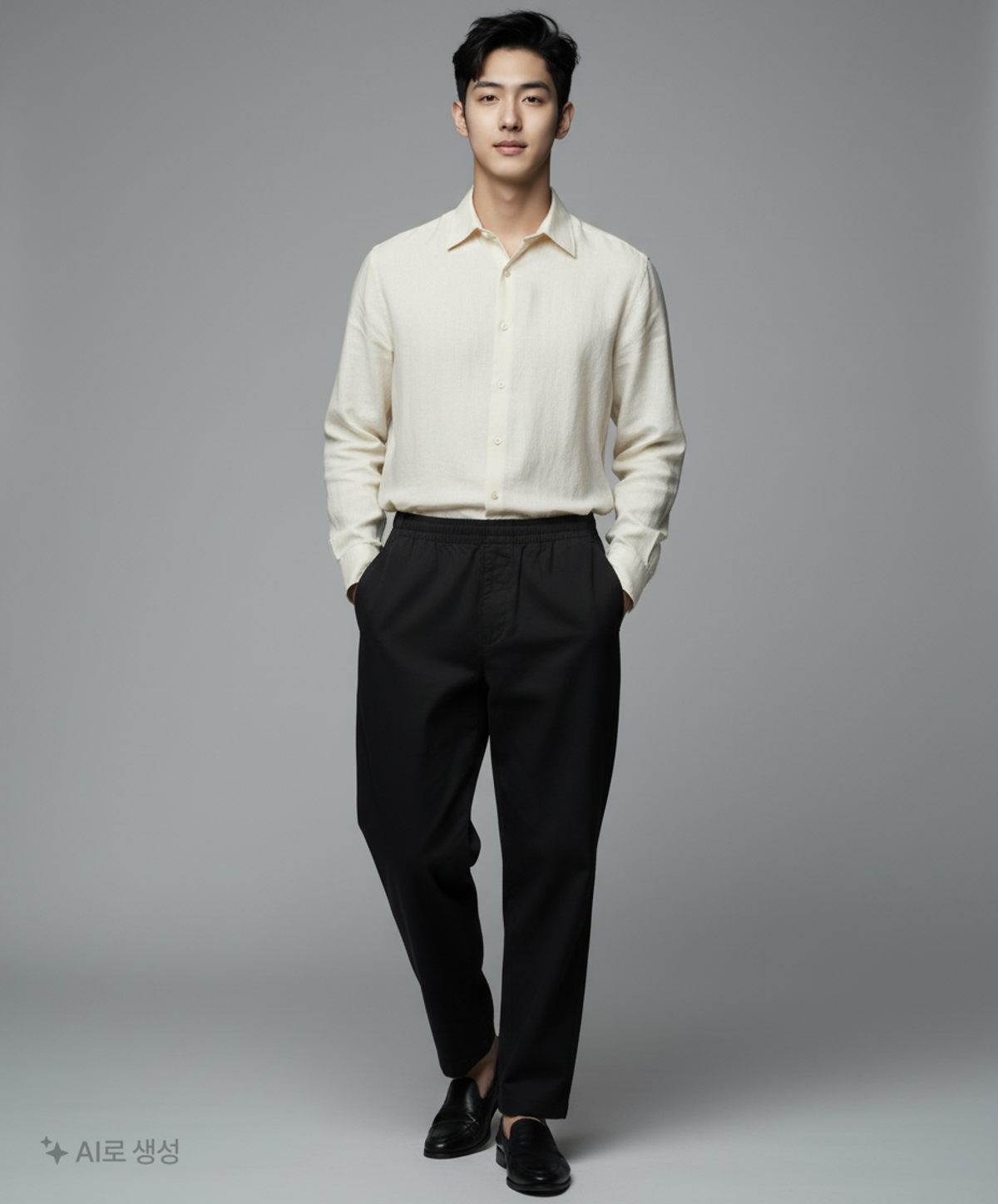유니클로(UNIQLO) 코튼 팬츠 M