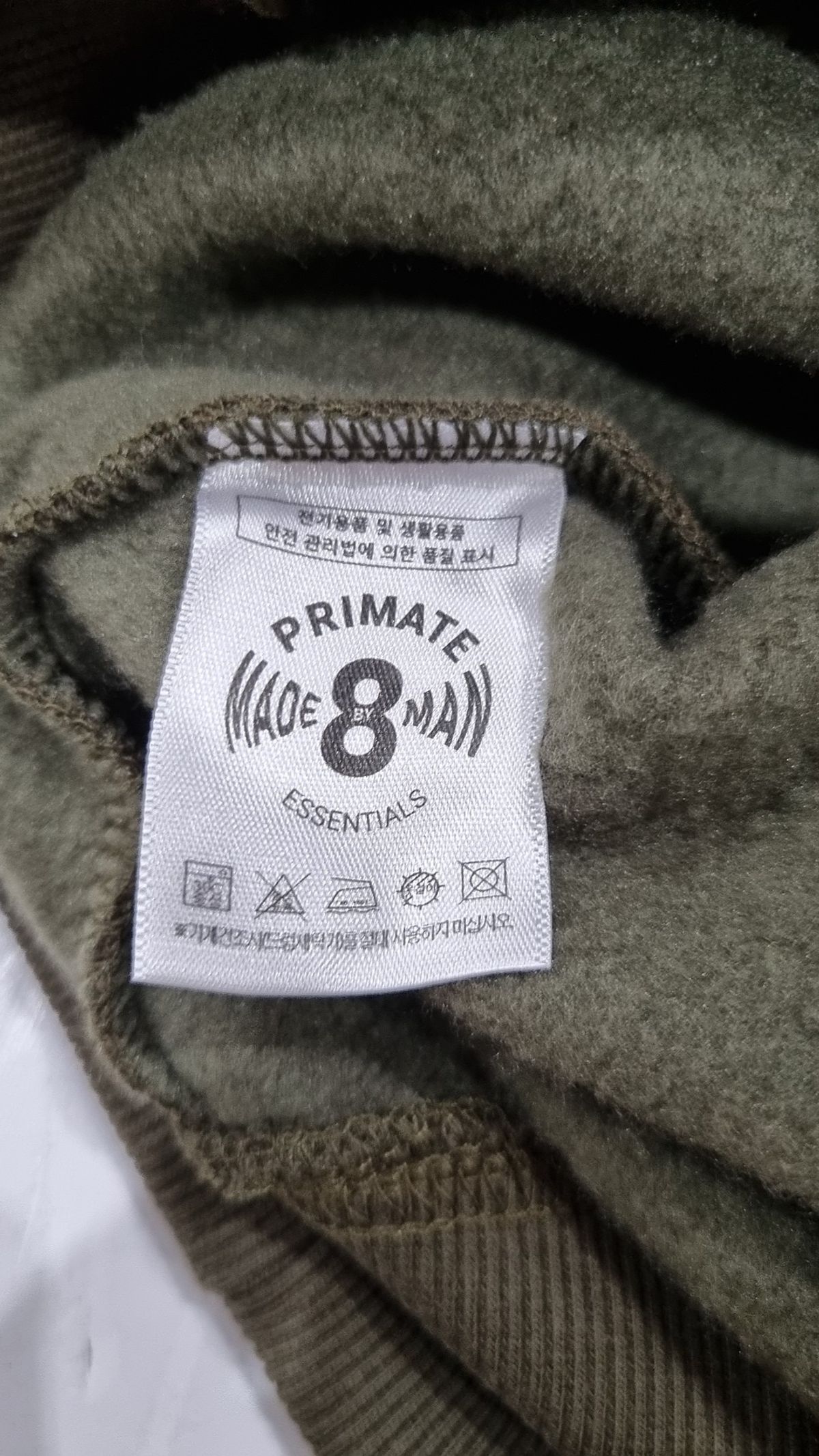 프라임에이트(PRIMATE) 후드 티셔츠 L