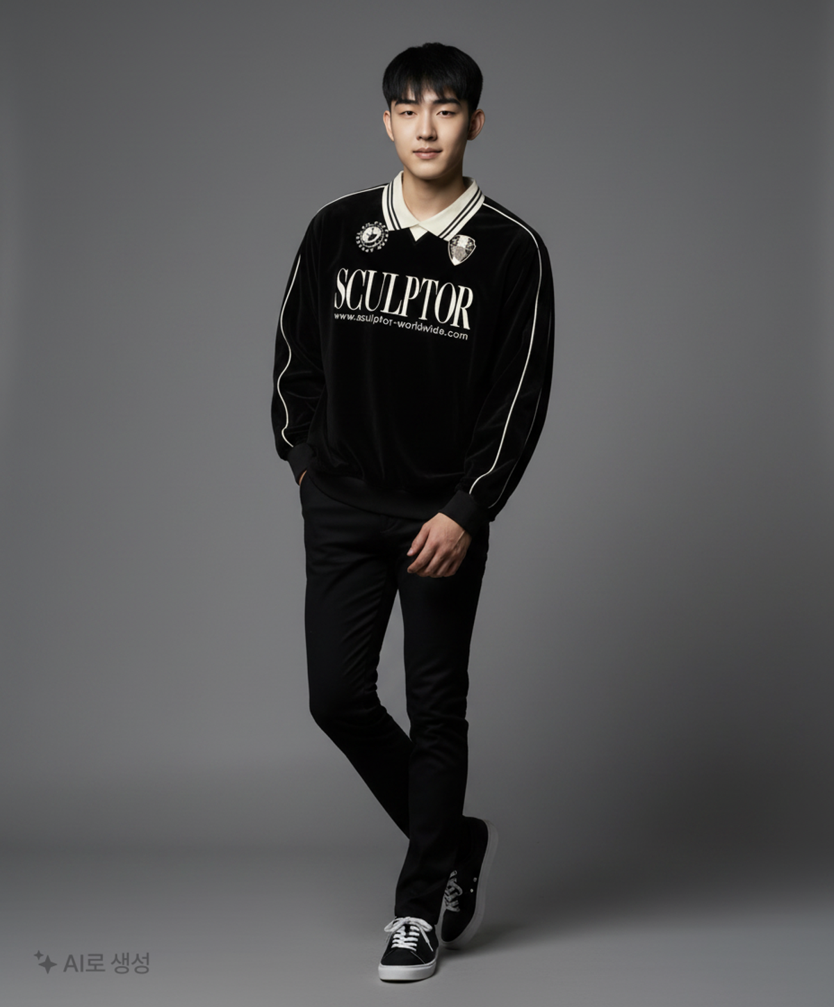 스컬프터(SCULPTOR) 피케/카라 티셔츠 L