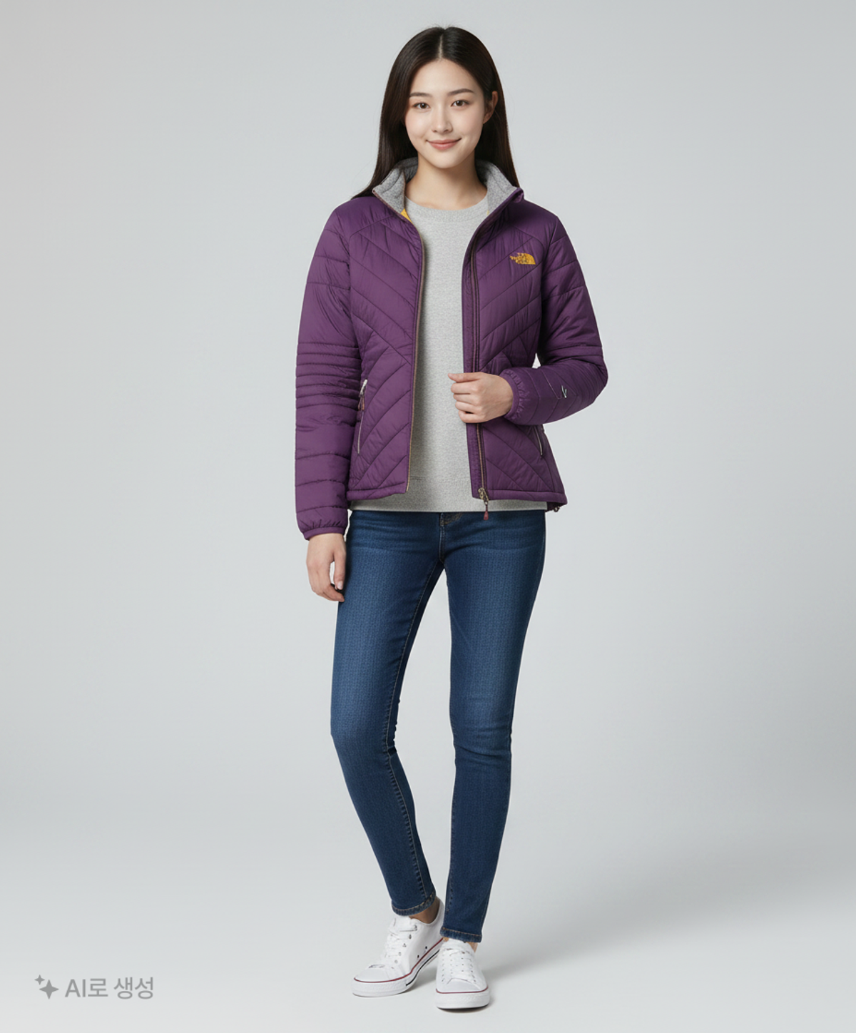 노스페이스(THE NORTH FACE) 숏 패딩/숏 헤비 아우터 S