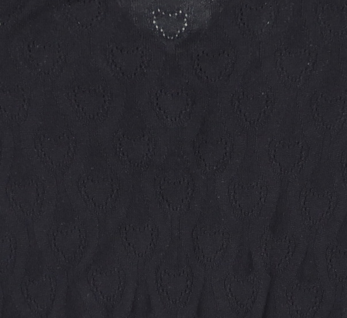 오디너리 홀리데이(ORDINARY HOLIDAY) 하트스카시크롭가디건 HEART PUNCHING CARDIGAN FREE