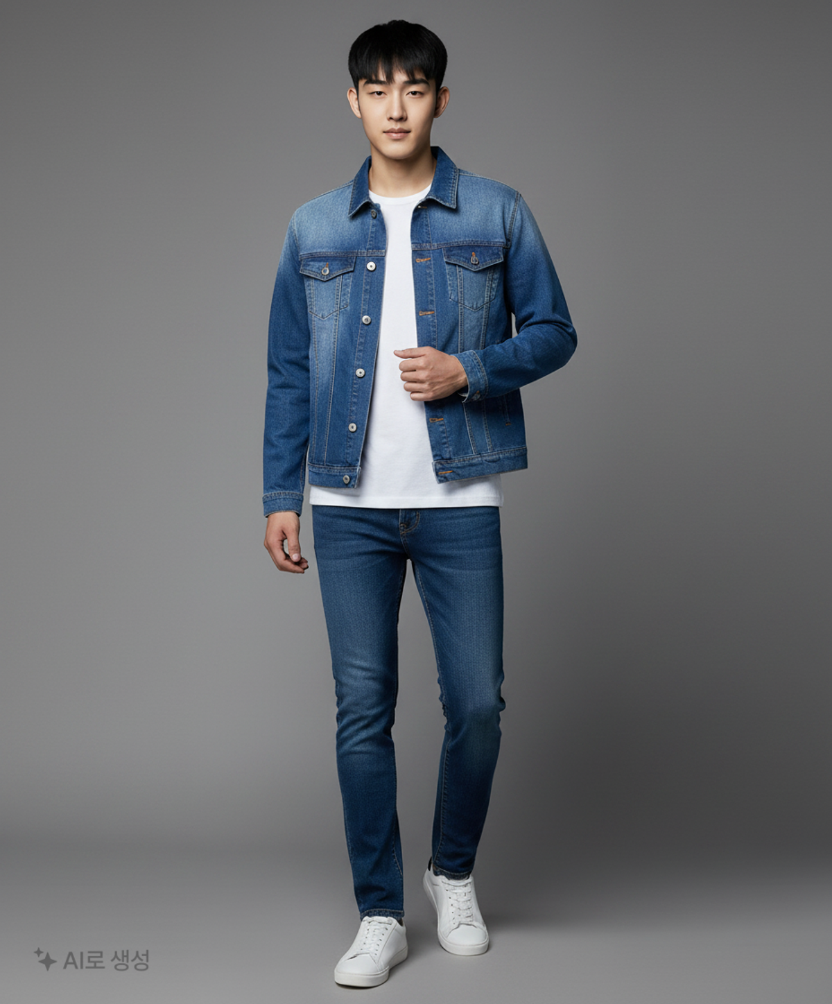 폴햄(POLHAM) 데님/트러커 재킷 105