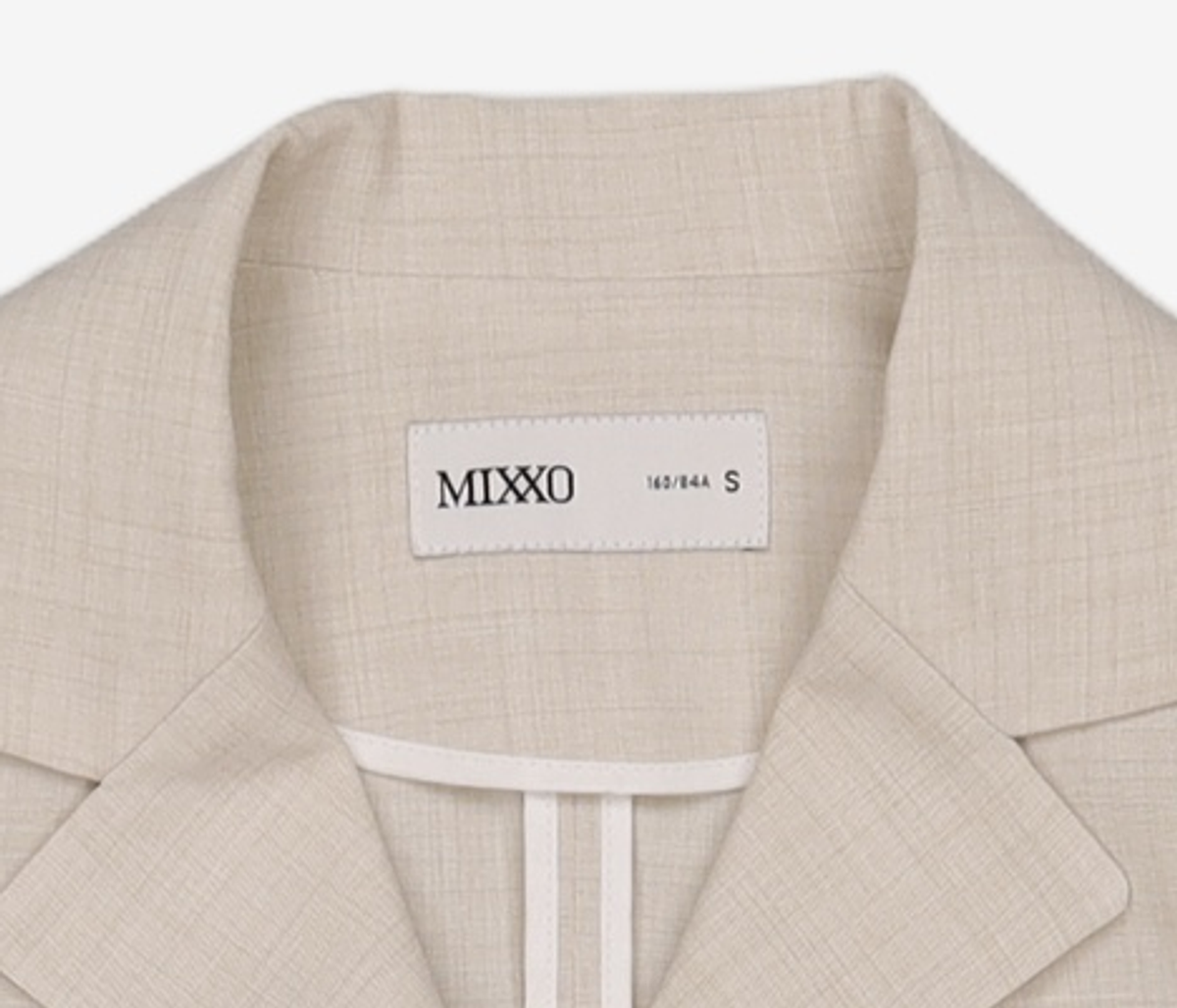 미쏘(MIXXO) 테일러드 3버튼 숏자켓 MIWJKC801G S