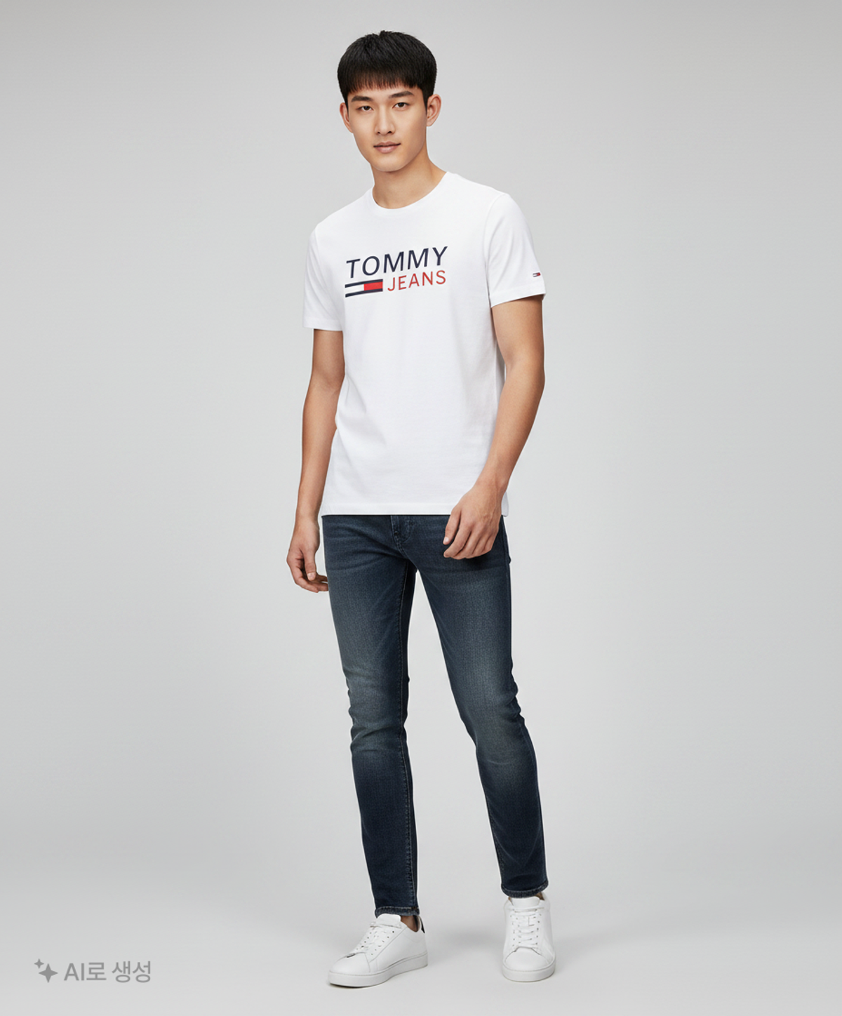 타미진스(TOMMY JEANS) 반소매 티셔츠 M