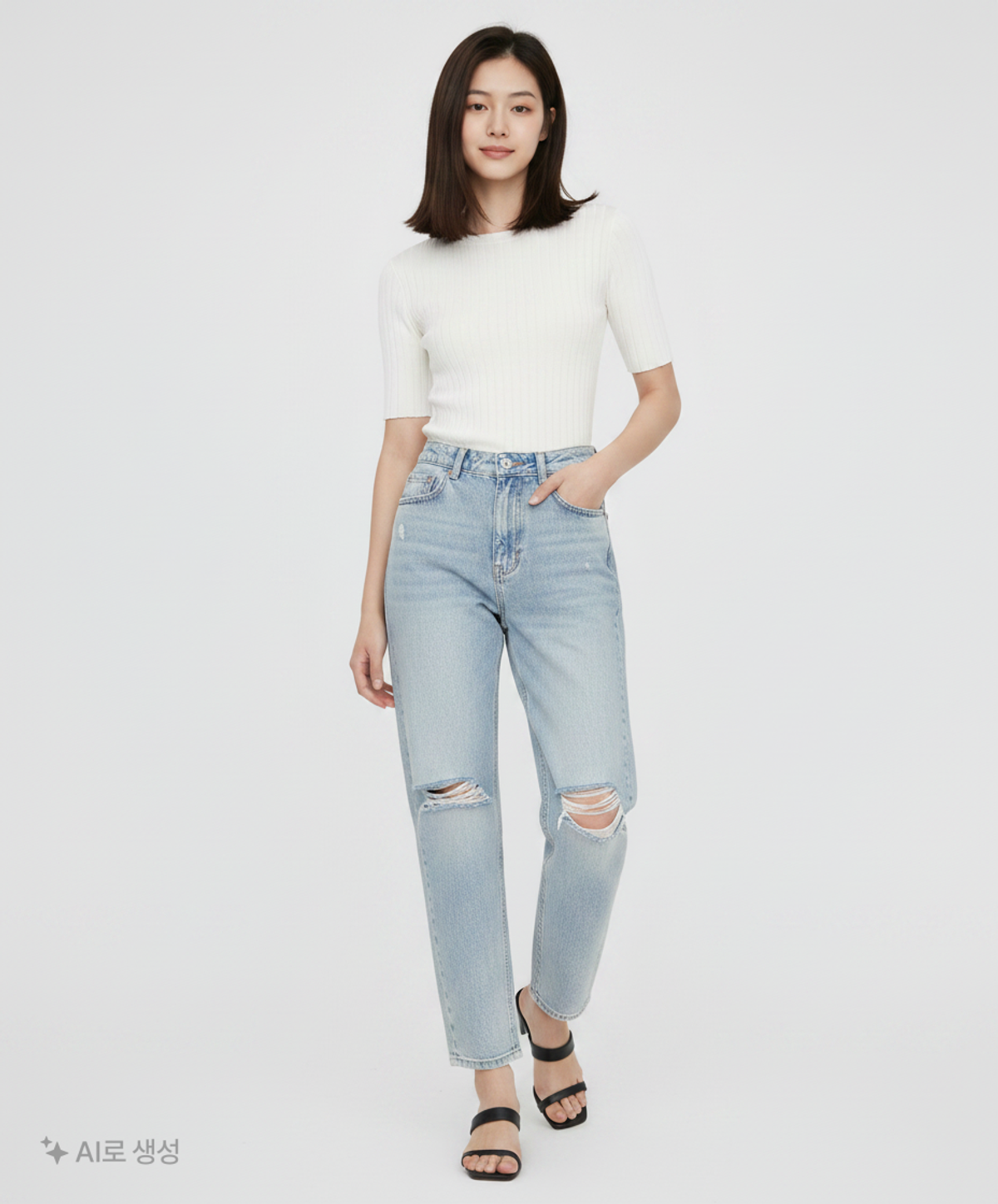에이치앤엠(H&M) 청/데님 팬츠 32