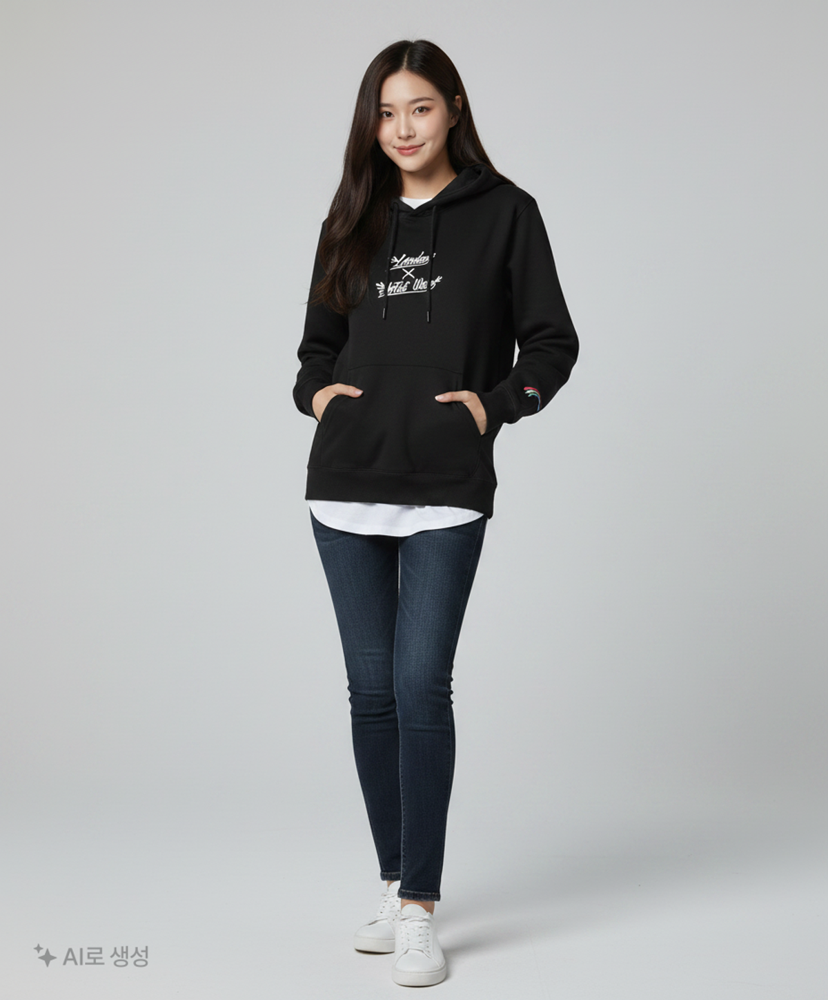 아티스트웨어(ARTISTWEAR) 후드 티셔츠 L