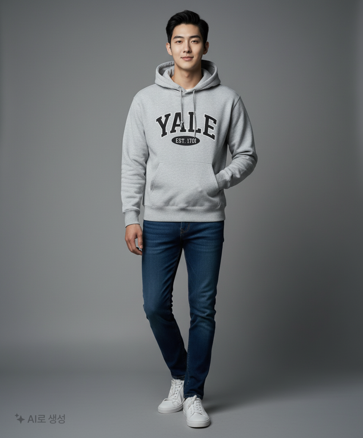 예일(YALE) 후드 티셔츠 1