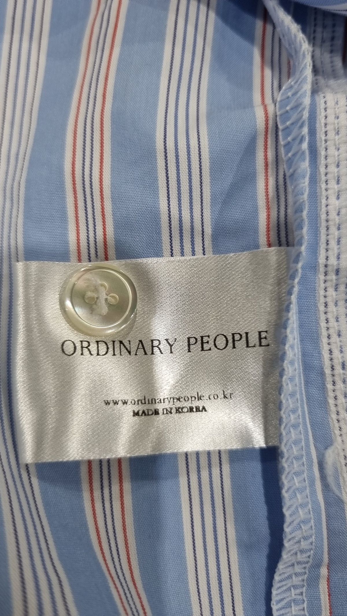 오디너리피플(ORDINARY PEOPLE) 캐주얼 셔츠 L