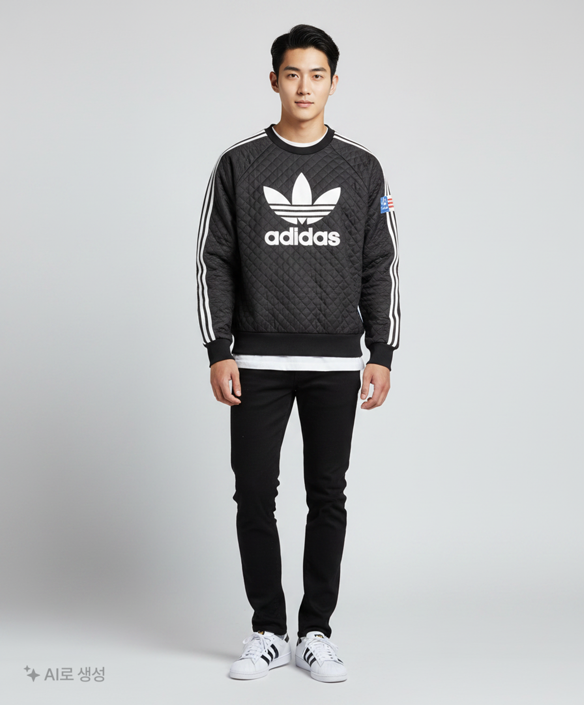 아디다스(ADIDAS) 맨투맨/스웨트셔츠 100