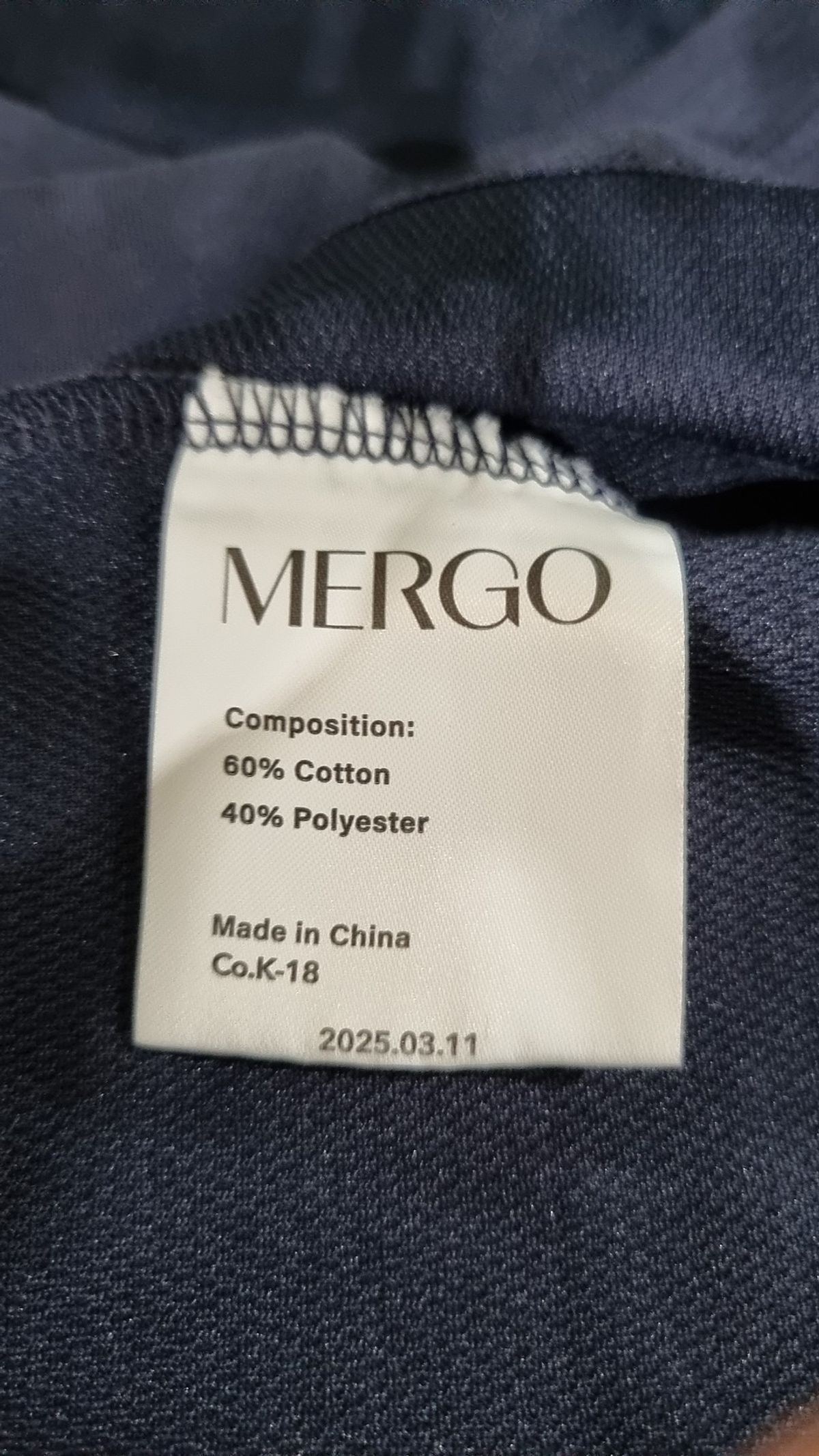 메르고(MERGO) 반소매 티셔츠 L
