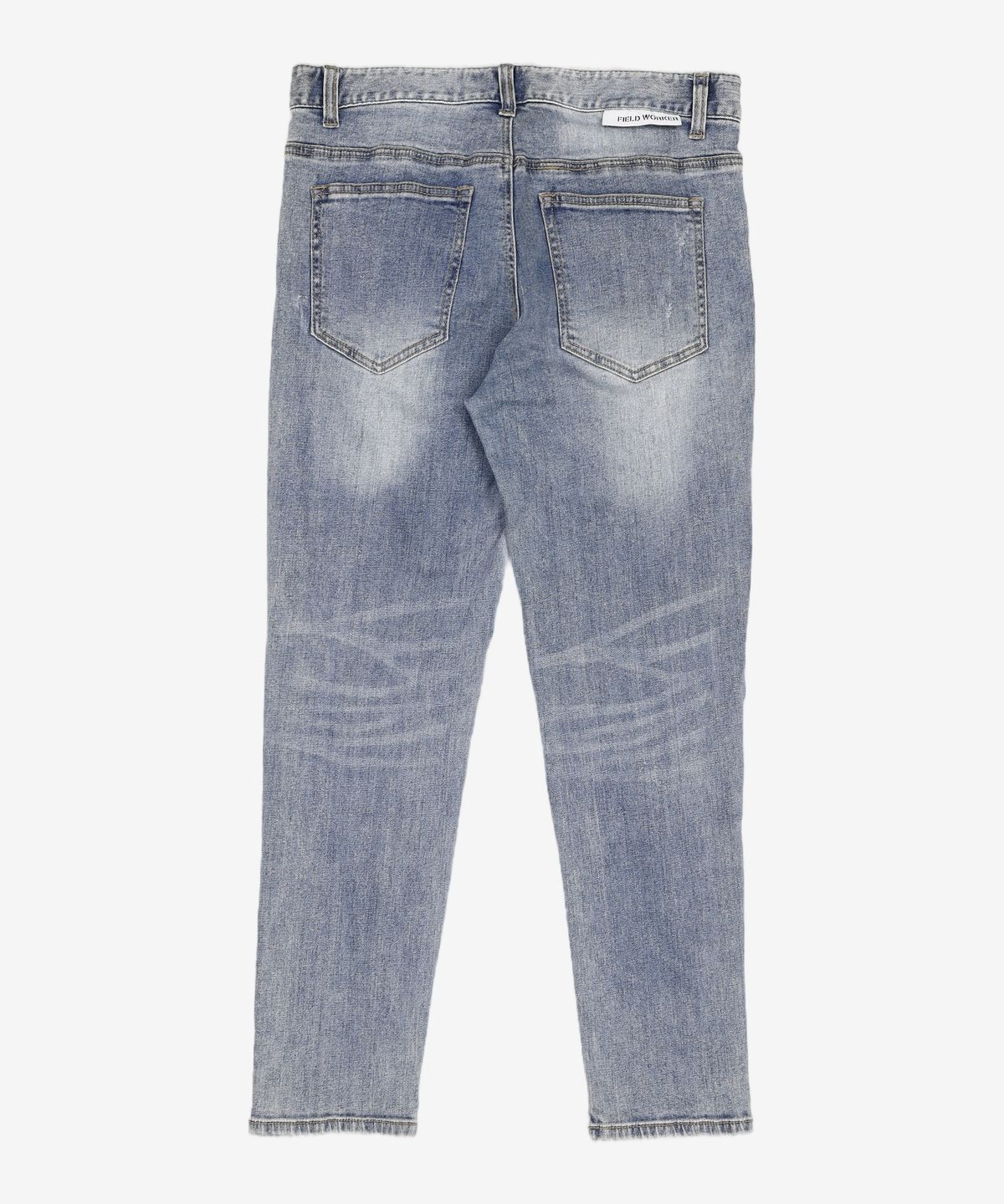 필드워커(FIELDWORKER) 반오픈구제테이퍼데님 DESTROYED TAPERED FIT DENIM PANTS M