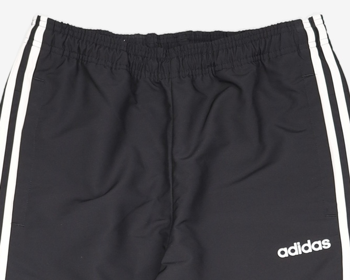 아디다스(ADIDAS) 에센셜 3S 윈드 팬츠 - 블랙:화이트 / DQ3100 M