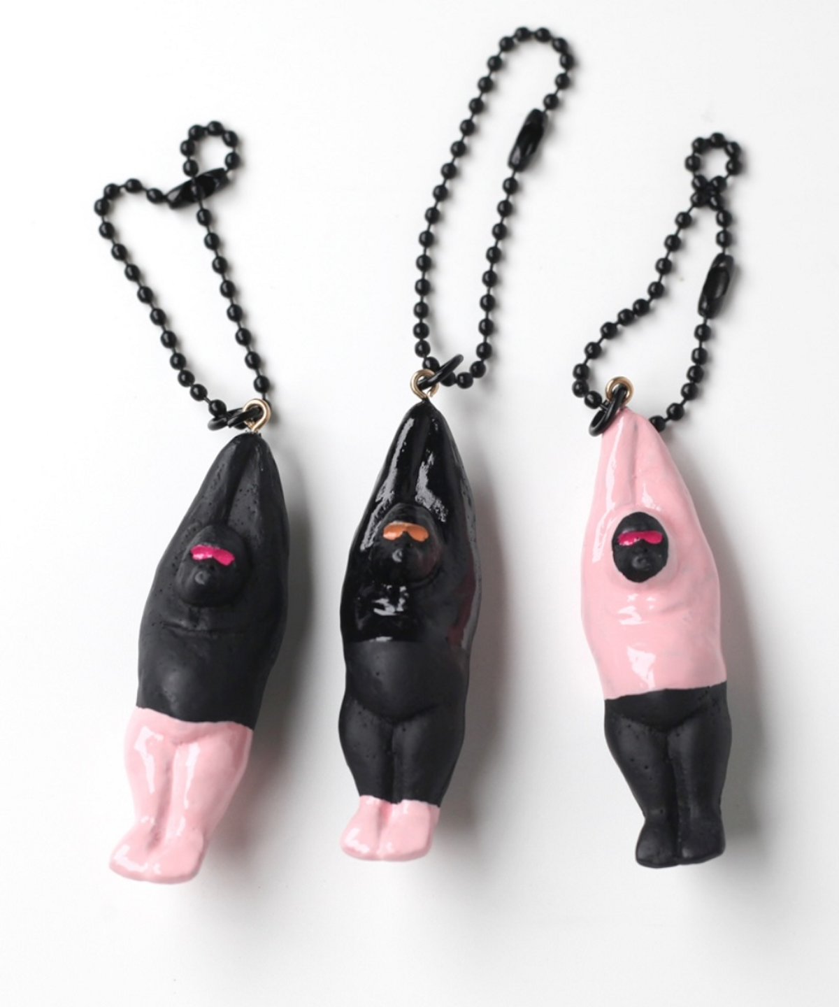 따따따와(WWWY) 고릴라 슈트 베이비 스트림라인 피규어 키링 (3 colors)