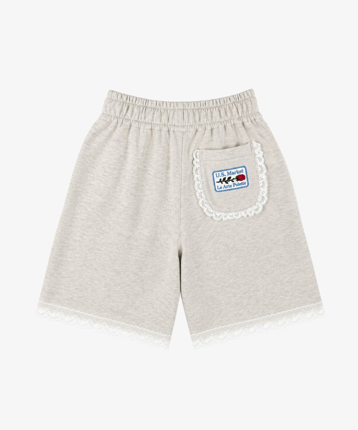 언스테디마켓(UNSTEADYMARKET) 버뮤다 쇼츠 아이보리