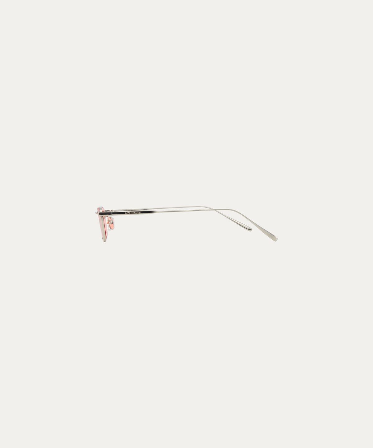 로우 젠더(LOW GENDER) SNATCH NO.013 - SILVER(RED LENS)