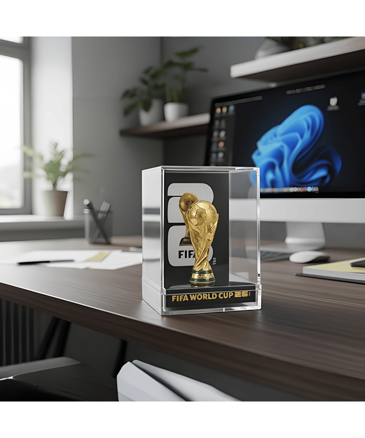 2026 피파 월드컵(FIFA WORLD CUP 2026) 3D 트로피 레플리카(큐브형)