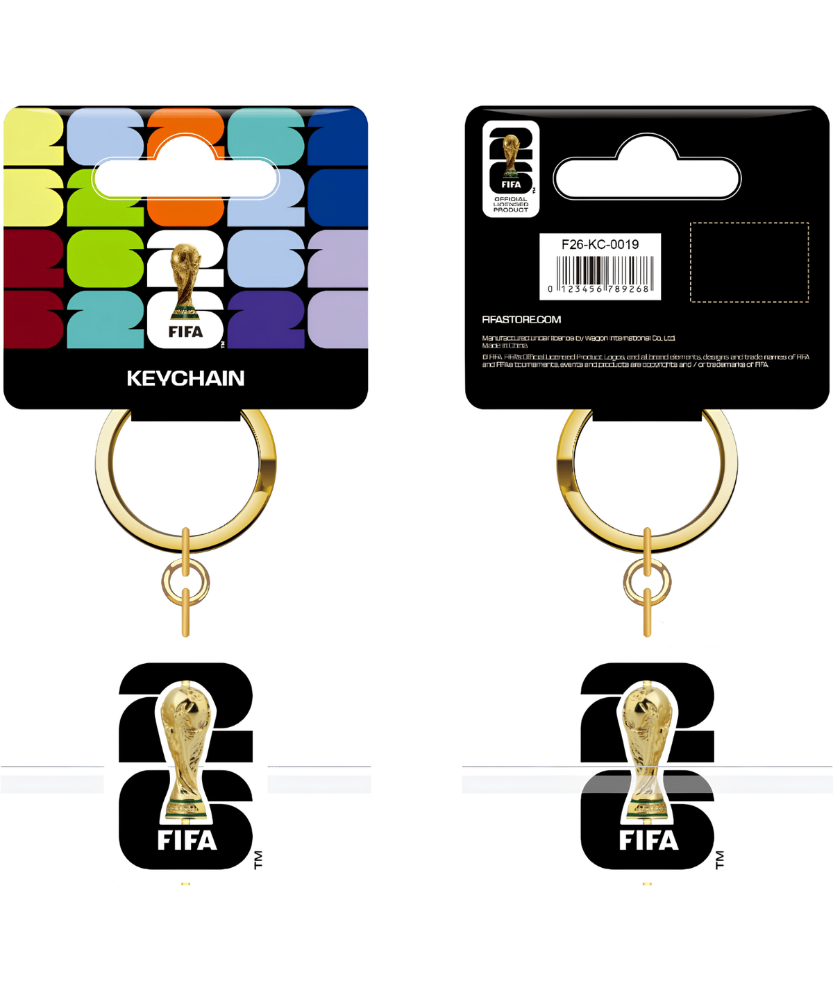 2026 피파 월드컵(FIFA WORLD CUP 2026) 월드컵 3D 엠블럼 키링